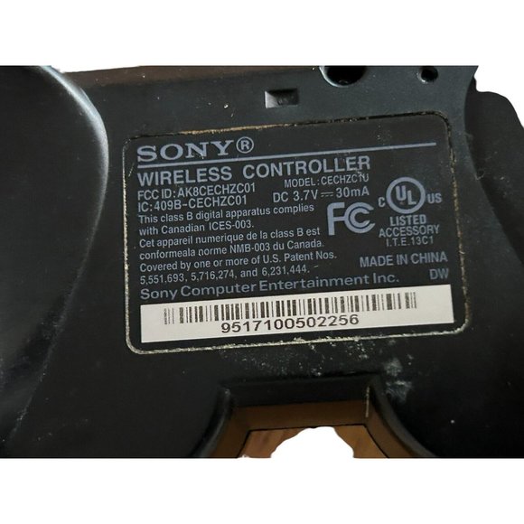 Set of 2:1-OEM Sony PlayStation 3 Controller CECH-ZC1U PS3 Blk &1-Bek Design Blu - Picture 10 of 10